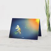 Psalm 34:5 Wie naar Hem kijkt, is een stralende Bi Kaart (Achterkant)