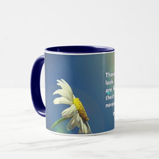 Psalm 34:5 Wie naar Hem kijkt, is een stralende Bi Mok (Voorkant links)