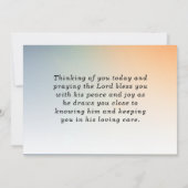 Psalm 34:5 Zij die naar Hem kijken, zijn stralende (Achterkant)