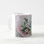 psalm 34:8 Oh smaak en zie Koffiemok (Voorkant links)