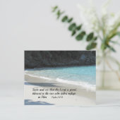 Psalm 34:8 Taste en zie dat de Heer goed is... Briefkaart (Staand voorkant)