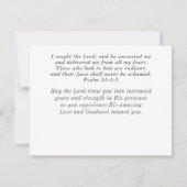 Psalm 34 Bijbel Inspirerend Quote Christelijke Kaa (Achterkant)