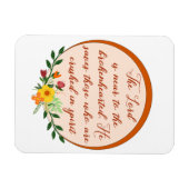 Psalm 34, de Heer is dicht bij het gebroken hart Magneet (Horizontaal)