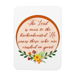 Psalm 34, de Heer is dicht bij het gebroken hart Magneet