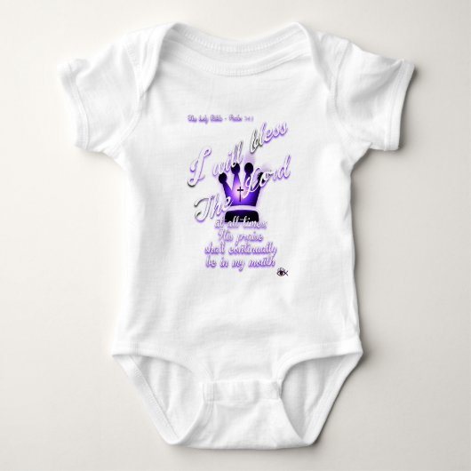 Psalm 34 romper (Voorkant)