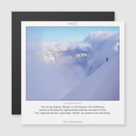 Psalm 36:5-6 LOVE SCRIPIX magnetische kaart Magnetische Uitnodiging