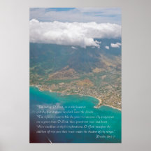 Psalm 36:5-7 Scripture Poster