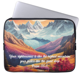 Psalm 36:6 (v2) | laptop sleeve