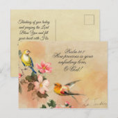 Psalm 36:7 Hoe waardevol is je onfaalbare liefde? Briefkaart (Voorkant / Achterkant)