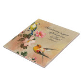 Psalm 36:7 Hoe waardevol je nietsontziende liefde, Tegeltje (Zijkant)