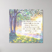 Psalm 37:4-5 canvas afdruk (Voorkant)