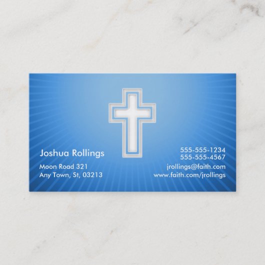 psalm 37; 4-5 - Christelijk Visitekaartje (Voorkant)