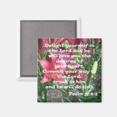 Psalm 37:4-5 magneet (Voorkant / Achterkant)