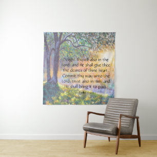 Psalm 37:4-5 wandkleed