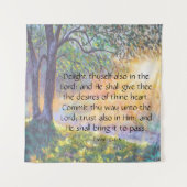 Psalm 37:4-5 wandkleed (Voorkant)