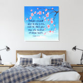 Psalm 37:4 canvas afdruk (Insitu (Slaapkamer))