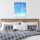 Psalm 37:4 canvas afdruk (Insitu (Slaapkamer))