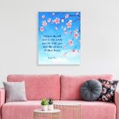 Psalm 37:4 canvas afdruk (Insitu (Woonkamer))