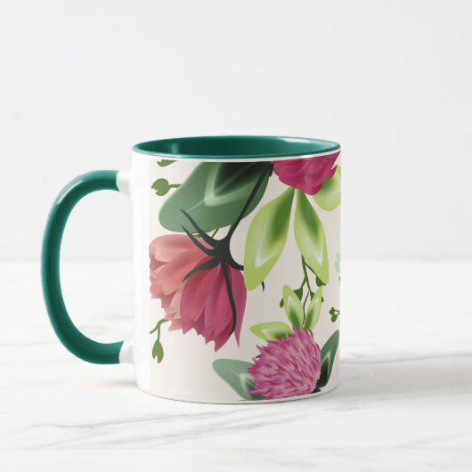 Psalm 37:4 Doe jezelf plezier in de Lord Clover Mok (Links)