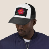 Psalm 37:4 op zwart trucker pet (In situ)