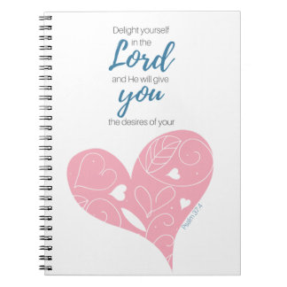 Psalm 37:4 Scripture Journal Notitieboek