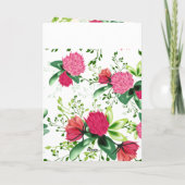 Psalm 37:4 Verrukt u in de klaver des Heren Kaart (Achterkant)