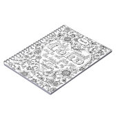 Psalm 37 Handgeschreven het Dagboek van het Prayer Notitieboek (Linkerzijde)