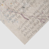 Psalm 37 Inspirerend papier voor de vervaardiging  (Detail)