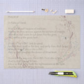 Psalm 37 Inspirerend papier voor de vervaardiging  (Craft)