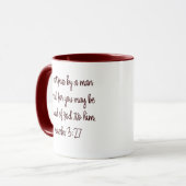Psalm 3:27 Bijbelverse Christelijke koffie-Mok Mok (Voorkant links)