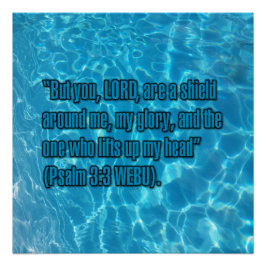 Psalm 3:3 WEBU Perfect Poster