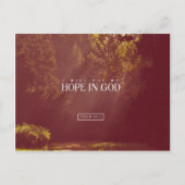 Psalm 42:11 - Ik hoop op GOD Briefkaart (Voorkant)