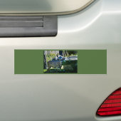 Psalm 42:1 en Deer Bumpersticker (Op auto)
