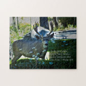 Psalm 42:1 en Deer Legpuzzel (Horizontaal)