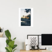 Psalm 42:1 sunset poster (Thuiskantoor)