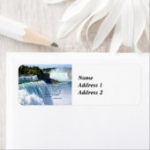 Psalm 42:7 etiket (Insitu)