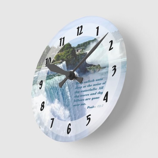 Psalm 42:7 ronde klok (Hoek)