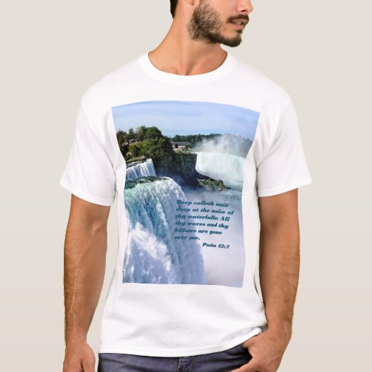 Psalm 42:7 t-shirt (Voorkant)