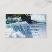 Psalm 42:7 visitekaartje (Achterkant)