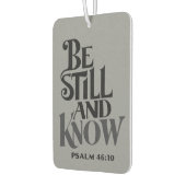 Psalm 46:10 Be Still And Know Religious Luchtverfrisser (Links)