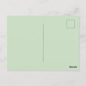 Psalm 46:10 Be Still Red Cardinal Scripture Nature Briefkaart (Achterkant)