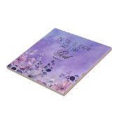 Psalm 46:10 Bible Verse Tegeltje (Zijkant)