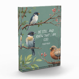 Psalm 46:10 Bijbeltekst afbeelding Fotoblokken