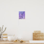 Psalm 46:10 Bijbelvers Poster (Keuken)