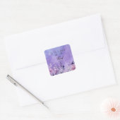 Psalm 46:10 Bijbelvers Vierkante Sticker (Envelop)
