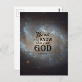 Psalm 46:10 briefkaart (Voorkant / Achterkant)