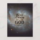 Psalm 46:10 briefkaart (Voorkant)