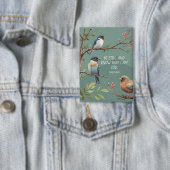 Psalm 46:10 Christelijk Bijbelvers Afbeelding Button (Insitu)