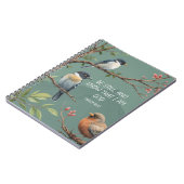 Psalm 46:10 Christelijk Bijbelvers Afbeelding Notitieboek (Linkerzijde)