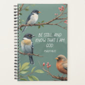 Psalm 46:10 Christelijk Bijbelvers Afbeelding Planner (Voorkant)